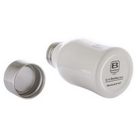 photo B Bottles Twin - Bright White - 350 ml - Double wall thermal bottle in 18/10 stainless steel 2